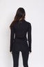 Polerón Básico Full Zip Negro