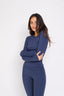 Top Básico Manga Larga Navy