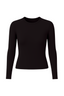 Top Básico Manga Larga Negro
