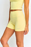 Short Básico 4cm Butter Yellow