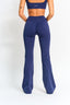 Calza Flare V Dark Navy