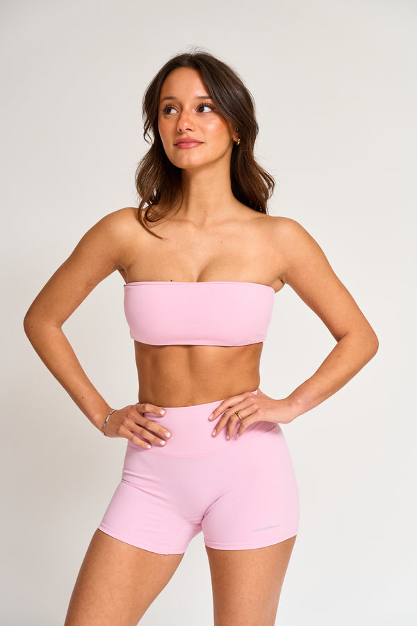 Strapless Básico Candy Pink