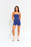 Polera Strapless Navy