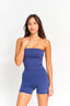 Polera Strapless Navy
