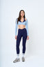 Calza Layer Blue
