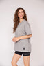 Polera Oversize Boyfriend - Gris - RAAK SHOP