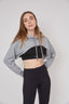 Polerón Hoodie Crop - Gris - RAAK SHOP