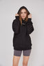 Polerón Hoodie Ovesize - Negro - RAAK SHOP